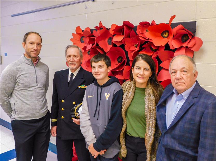 Students celebrate Veterans Day